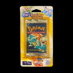 Booster sous Blister | Pokémon | 2ème Édition | Set de Base | Tortank | 🇫🇷