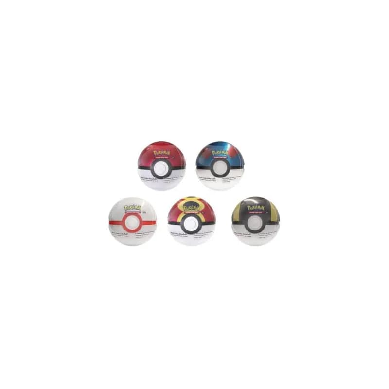 Lata Pokeball 3 Sobres Pokemon Destined Rivals, Scarlet & Violet and Surging Sparks Ingles Sorpresa
