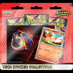 Colección de pegatinas tecnológicas de Pokémon Ascended Heroes — Charmander — Inglés