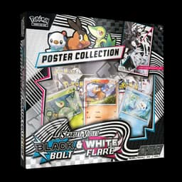Pokemon: Collezione illustrazione Black Bolt e White Flare con POSTER (ENG 🇬🇧)