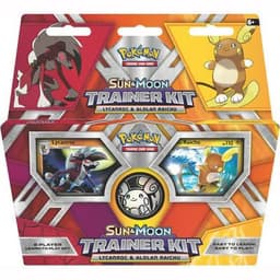 Kit de Entrenador Sol y Luna Lycanroc y Raichu de Alola — Inglés