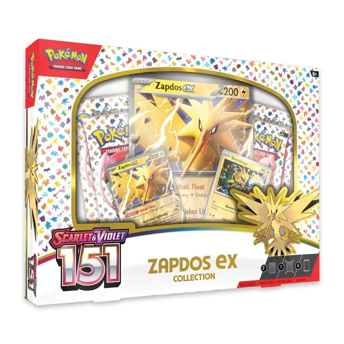 Pokémon 151 Zapdos Collection — Inglés
