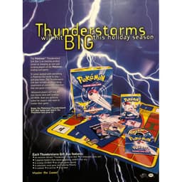 Panfleto Informativo Thunderstorm Gift Box - Liga Oficial Pokémon