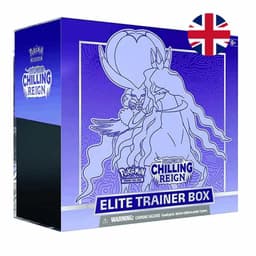 Pokémon - Sword & Shield: Chilling Reign Caja de entrenador élite (morado) - Inglés