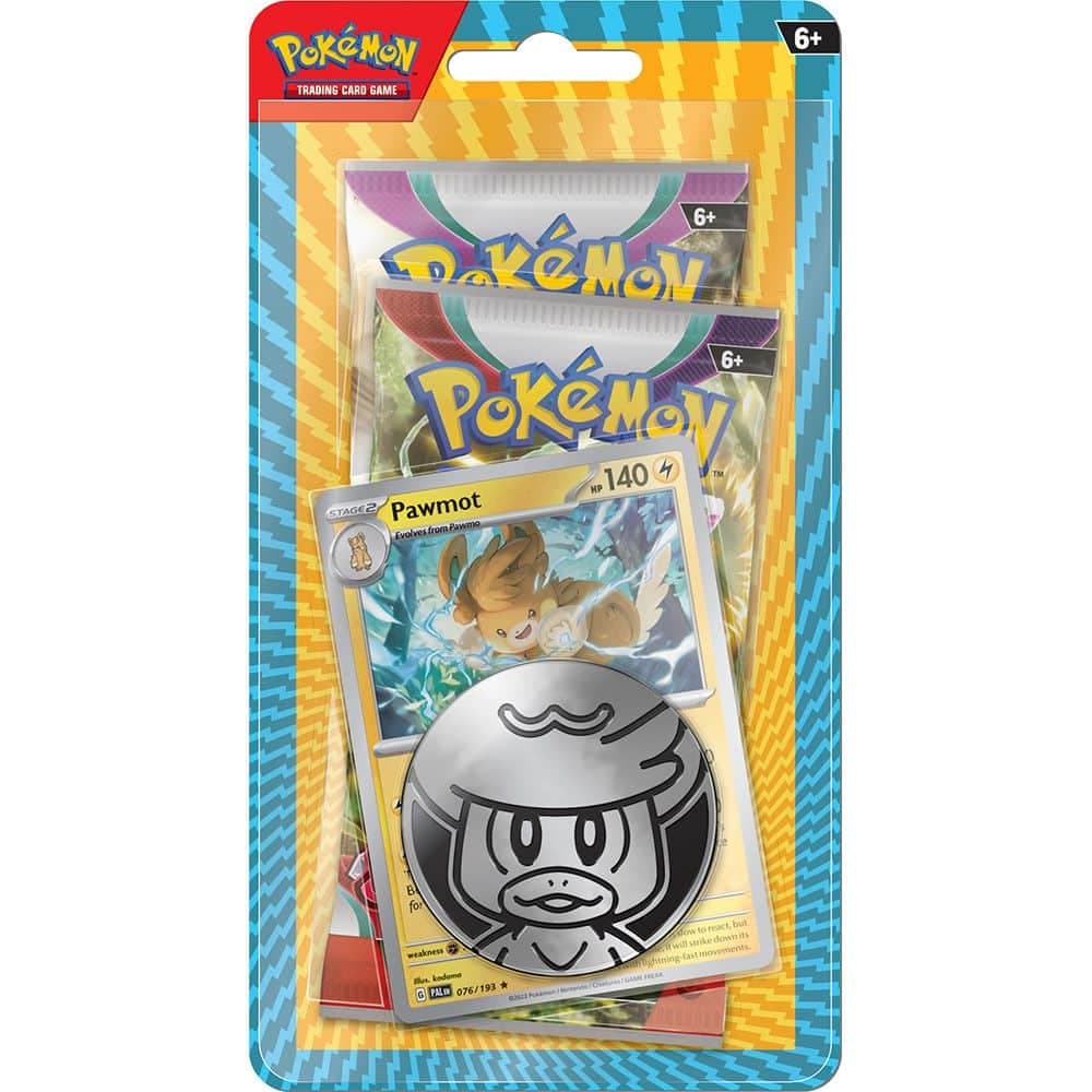 Pokémon - Blister 2 sobres+carta+moneda - Ingles