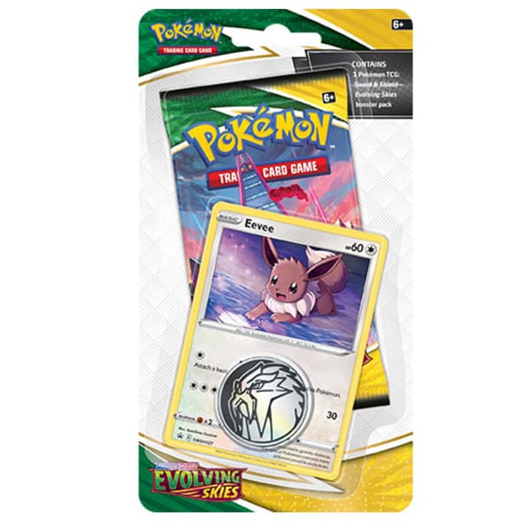 Pokemon Evolving Skies Checklane Blister - Eevee — Inglés