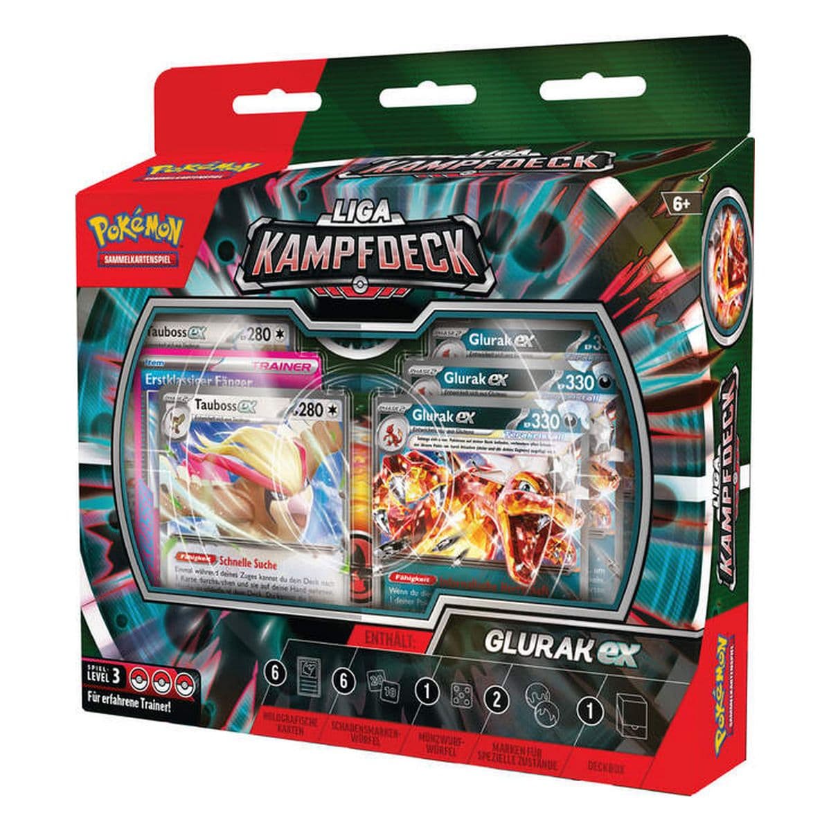 Pokémon ex-Liga-Kampfdeck Glurak DE
