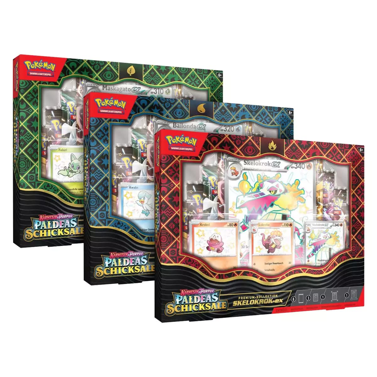 Pokémon Paldeas Schicksale ex Premium Kollektion DE