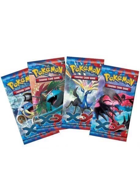 Booster Pack full artwork set (4 stk.) fra XY. — Inglés