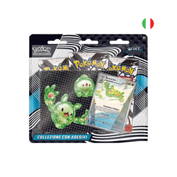 Pokemon Luce Nera collezione con adesivo e promo ITA
