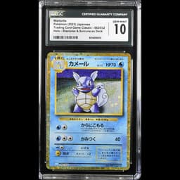 Wartortle (CLK 002) Pokémon Card Game Classic — PSA 10