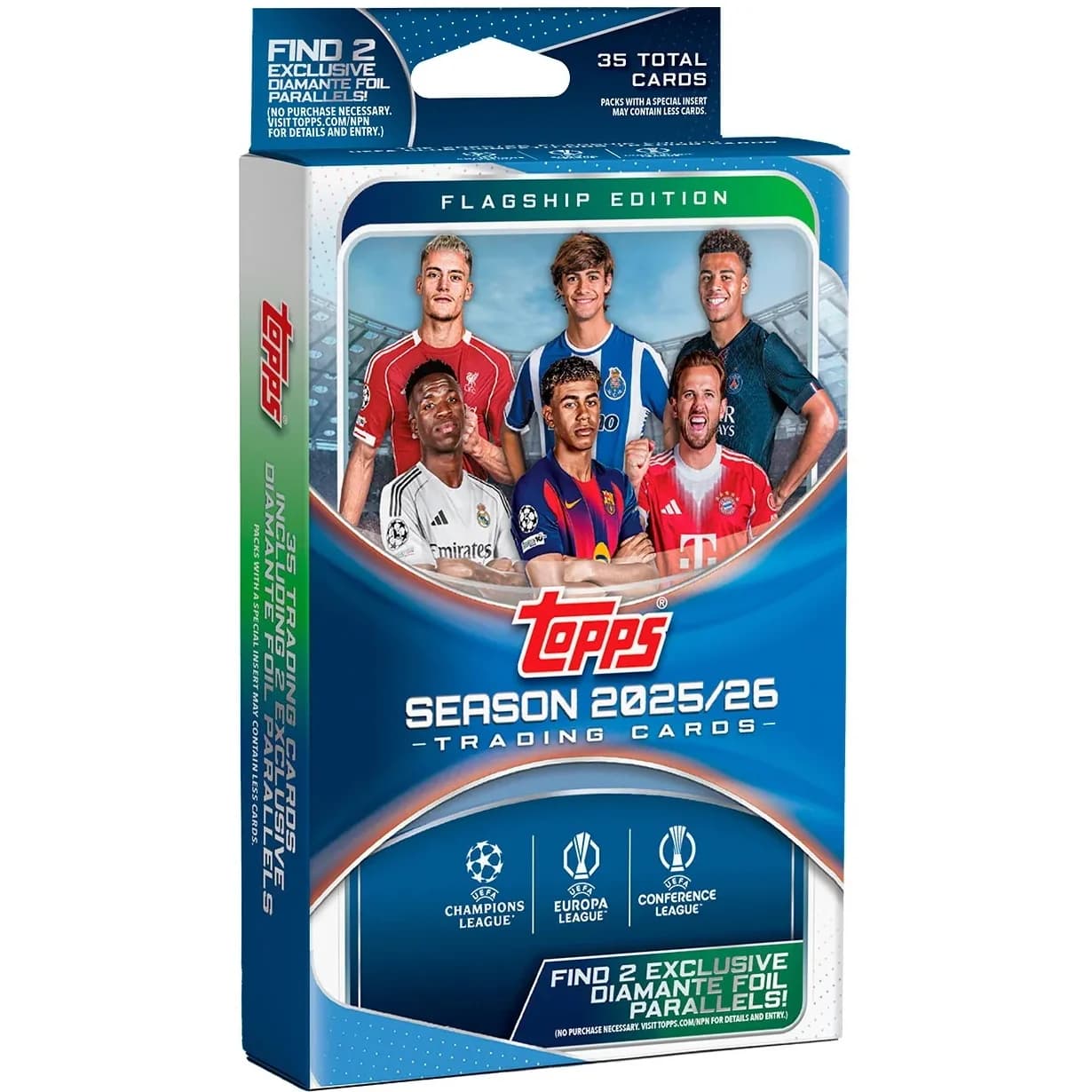 1 Blister Hanger Box - UCC Club Competitions - 2025/26 - Topps - Inglés