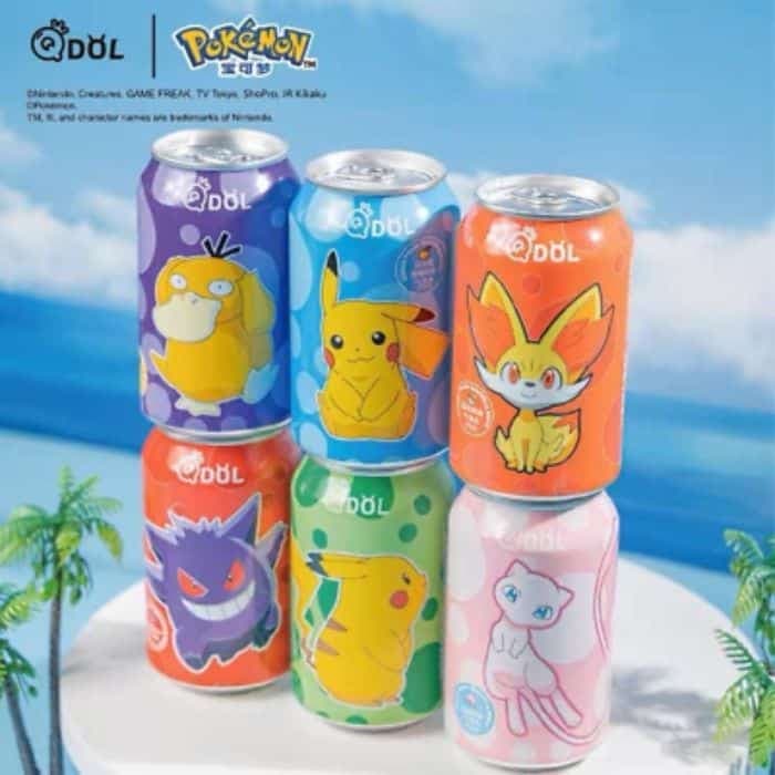 Bebida Pokemon Qdol Diferentes diseños