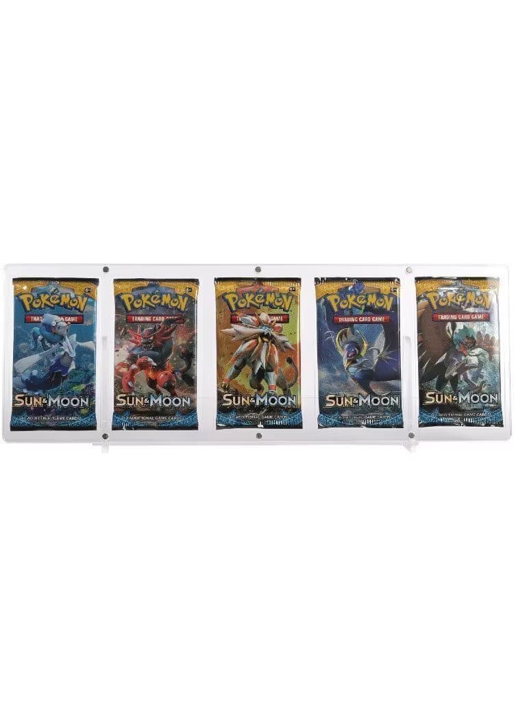 Magnetisk holder til fem Pokémon Boosterpakker (S&M & SWSH) - Legendary Card Collector