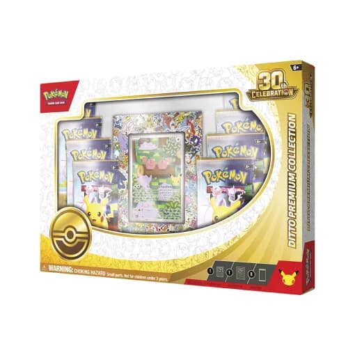 Pokémon Caja 30Th Aniversario Colección Premium Dito Inglés, +6 Años