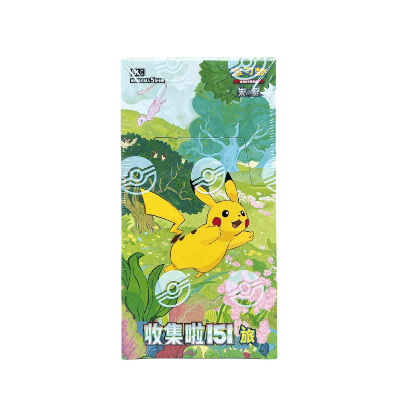 Sobre Pokemon TCG 151 Journey Slim Pack Chino