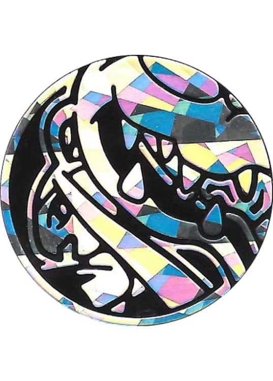Mega Mawile Pokemon mønt (Sølv - Cracked Ice Holo) - Almindelig