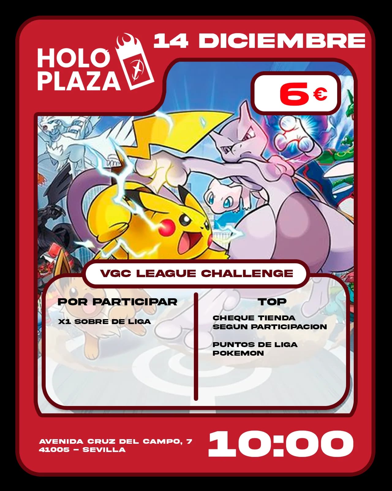 Pokémon VGC League Challenge 28 Diciembre