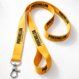 Colgante Pokemillon Amarillo con Logo Negro — Amarillo