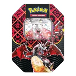 Charizard EX Tin (4 Sobres) | Destinos de Paldea | POKÉMON | Español
