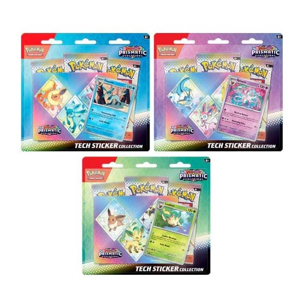 Sticker Collection (Assorted 1 Unit) - Pokémon TCG: Scarlet & Violet: Prismatic Evolutions — Inglés