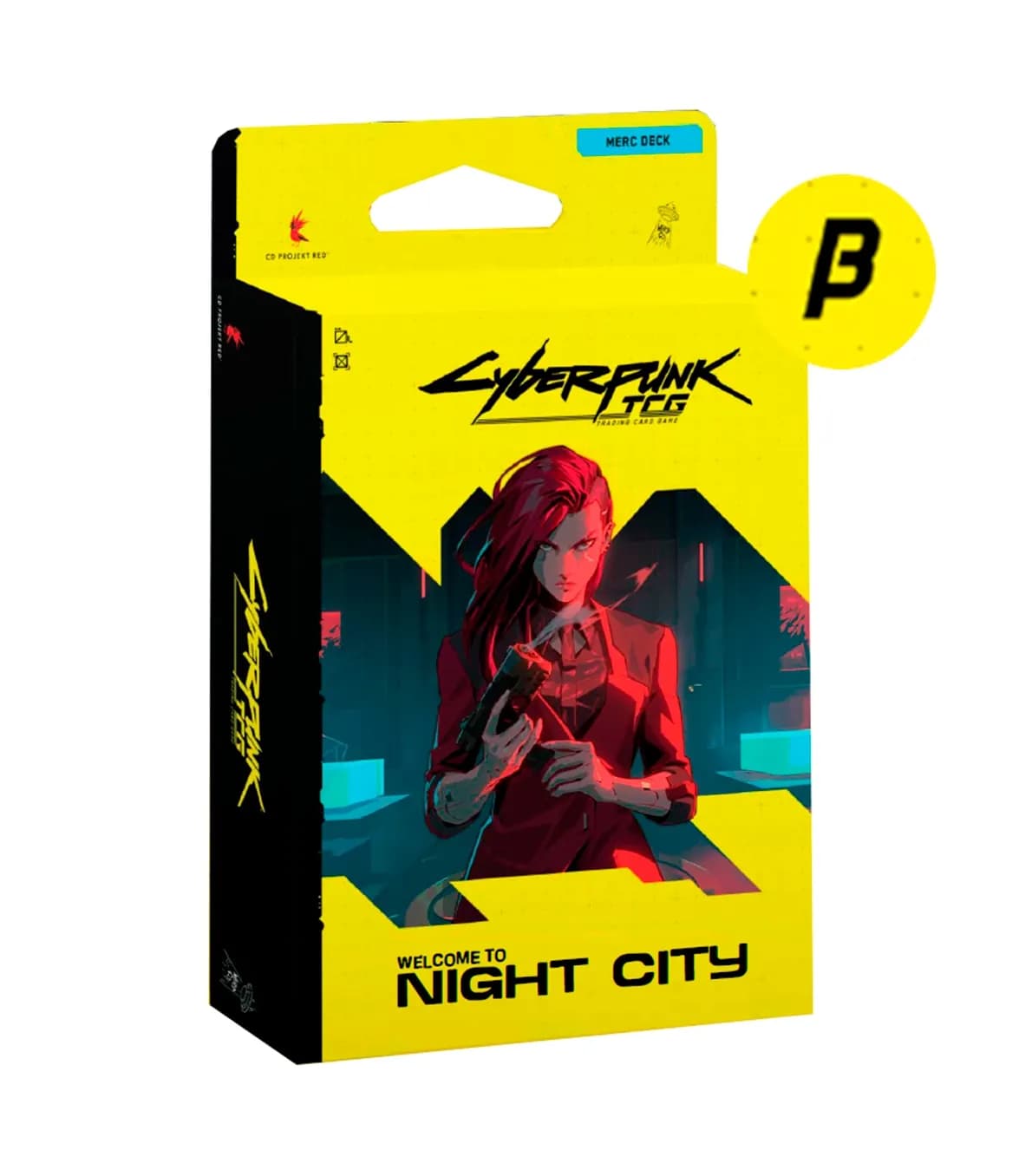 Starter Deck The Heist Welcome to Night City Beta Inglés - Cyberpunk TCG