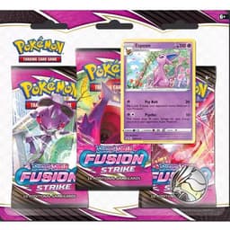 Blíster de 3 sobres de Pokémon Fusion Strike Espeon — Inglés