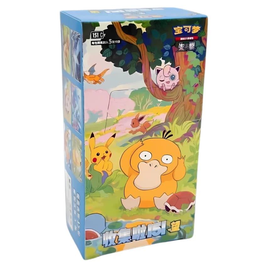 Booster Box 151 Hope Slim - Serie 2 Psyduck- Pokemon - Chino