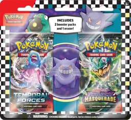 Pokémon TCG: 2024 Eraser Blister 2-pack (Assorted) — Inglés