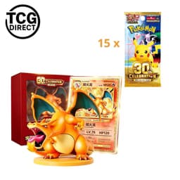 Coffret 30 ans Célébration Dracaufeu 15 Booster Pokémon Chinois (Pré-commande)