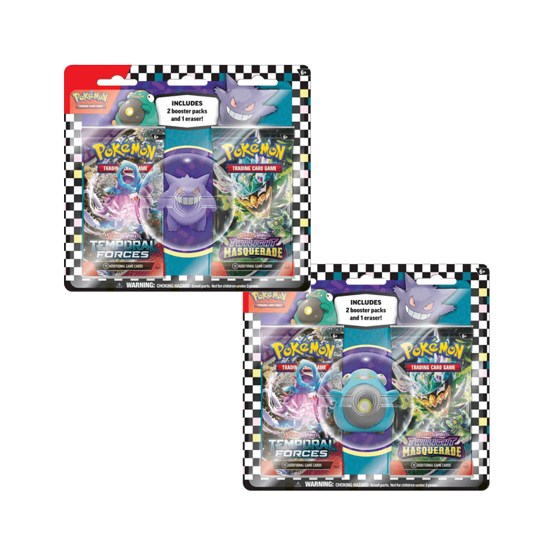 Pokemon Back to School Eraser Blister 2024 [1PC] — Inglés