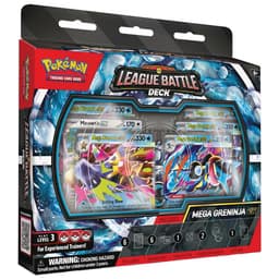 Pokémon Mega Evolution: Mega Greninja ex Battle Deck (60 Kort) (ENG)