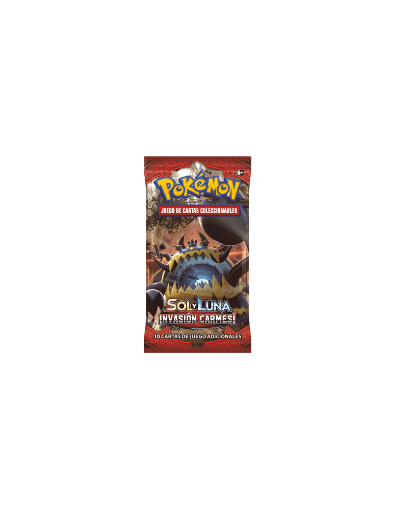 Pokémon JCC: Sol y Luna Invasión Carmesí (Display de 36 sobres sellado) | Dungeon Marvels