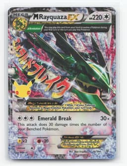 M Rayquaza-EX 76 - Celebrations: Classic Collection — Inglés