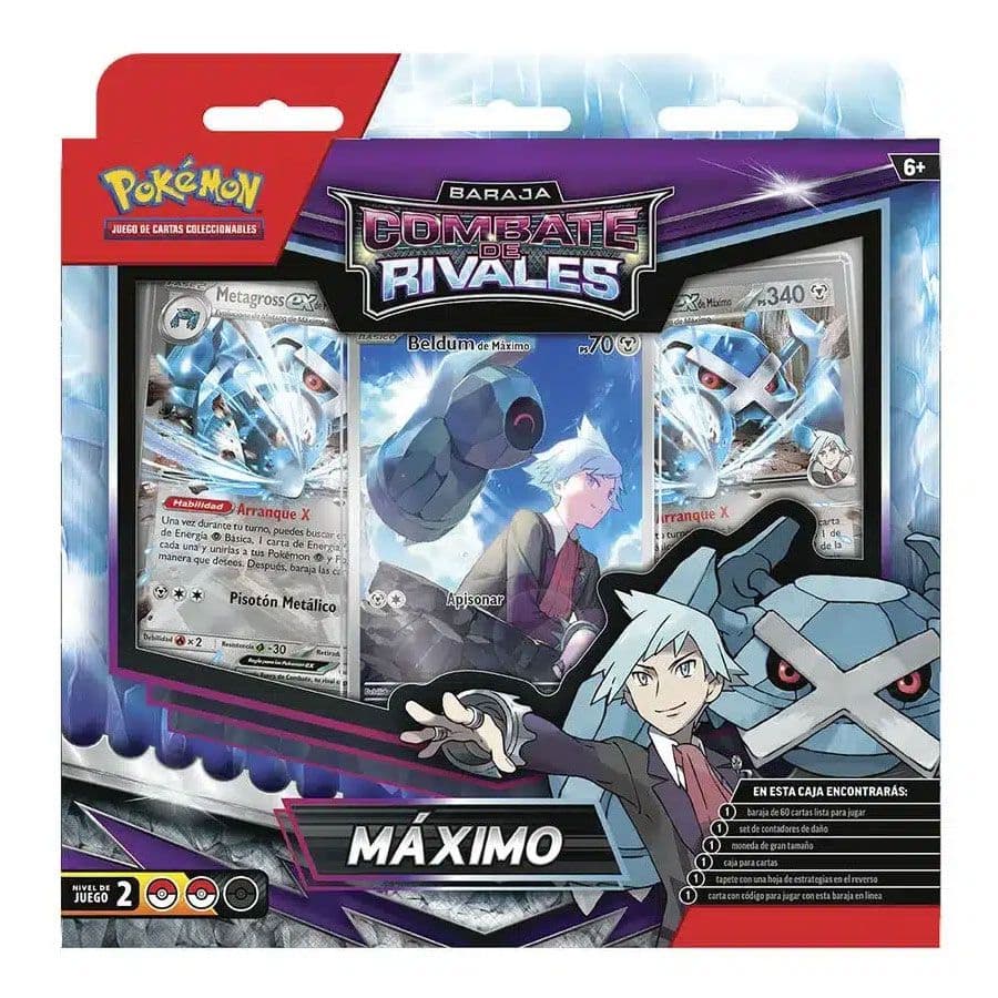Pokémon JCC: Baraja de Combate de Rivales - Máximo — Español