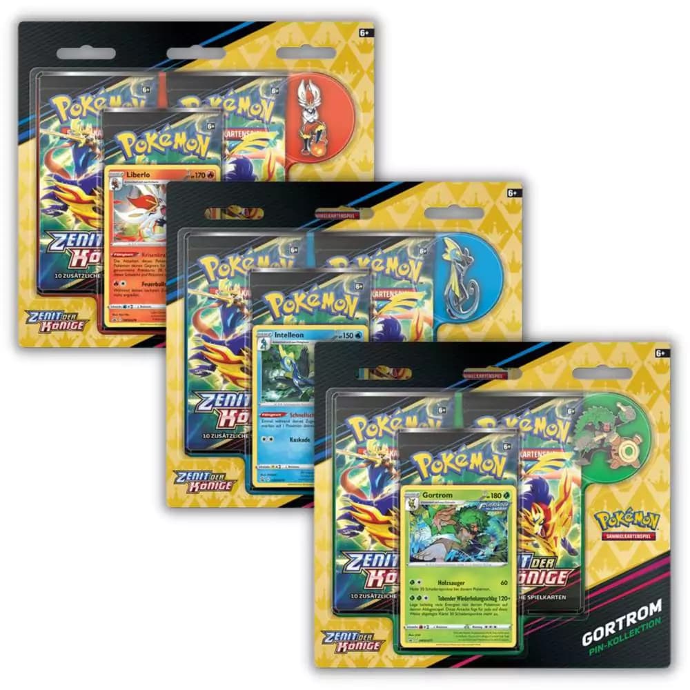 Pokémon Zenit der Könige Pin Kollektion DE