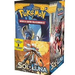 Caja 24 Sobres 3 Cartas Sol y Luna