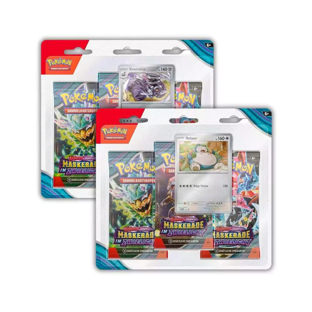 Pokémon Maskerade im Zwielicht 3er-Blister DE