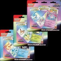 Blíster de la Colección de Pegatinas Pokémon Evoluciones Prismáticas