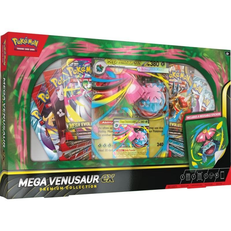 Blister Premium cartas Mega-Venusaur Pokemon ingles