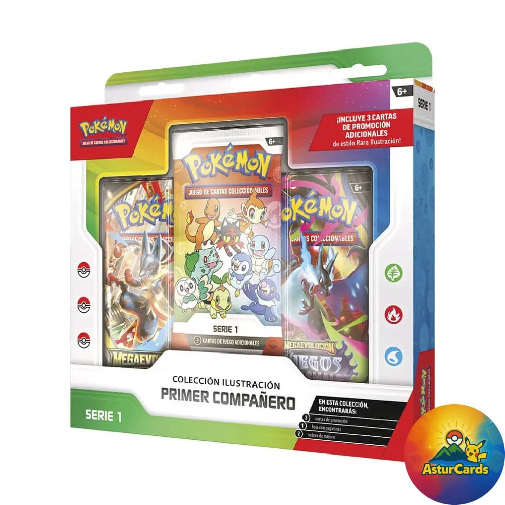 Pokemon Primer Compañero - Colección Ilustración (ESP)
