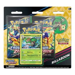 Pokemon TCG: Sword & Shield - Crown Zenith Pin Collection - Rillaboom — Inglés