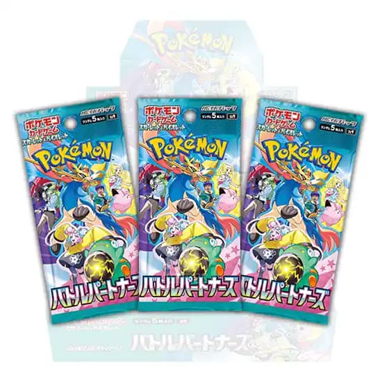 Battle Partners Booster Pack Pokémon TCG japonés - 3 sobres - KuriGames TCG