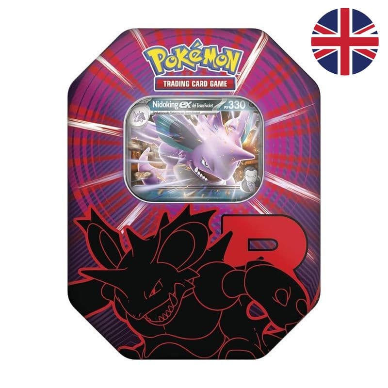 Team Rocket Tin - Pokémon TCG: Rivales Predestinados (EN)
