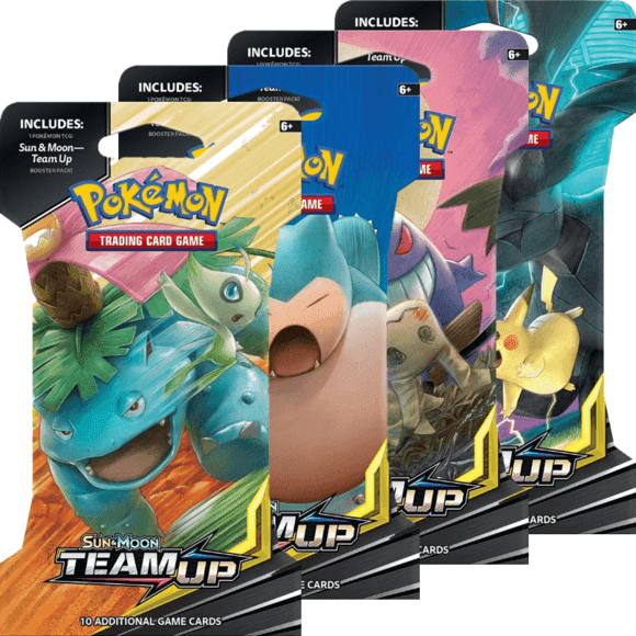 Pokémon Sun & Moon Team Up - Sleeved Booster Pack (1pc) — Inglés