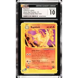 Rapidash (WP 51) Wizards Black Star Promos Pokémon Center — CGC 10