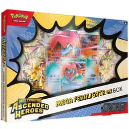 Mega Meganium/Emboar/Feraligatr ex Box | POKÉMON | Inglés — Mega Feraligatr