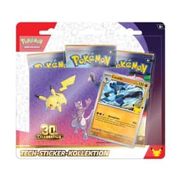 Pokémon - Colección de pegatinas tecnológicas de 30 años - Alemán