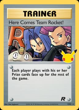 Here Comes Team Rocket! Classic Collection (15) Celebrations: Classic Collection — Inglés