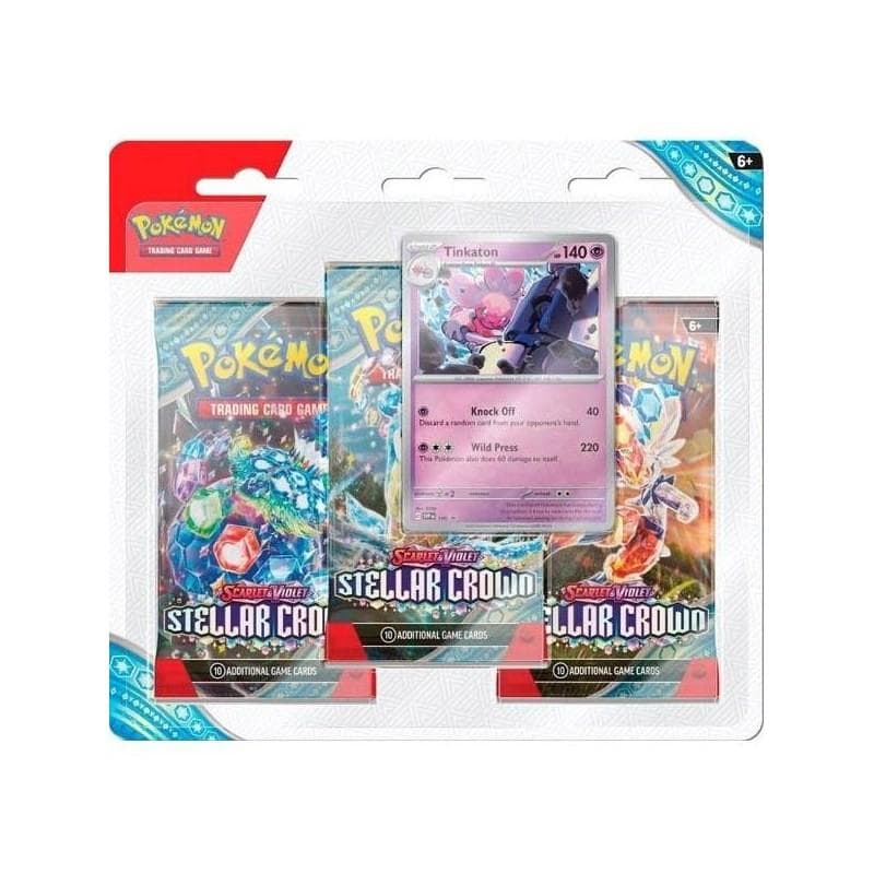 Pokemon TCG Scarlet & Violet Corona Astral (Pack 3) Español